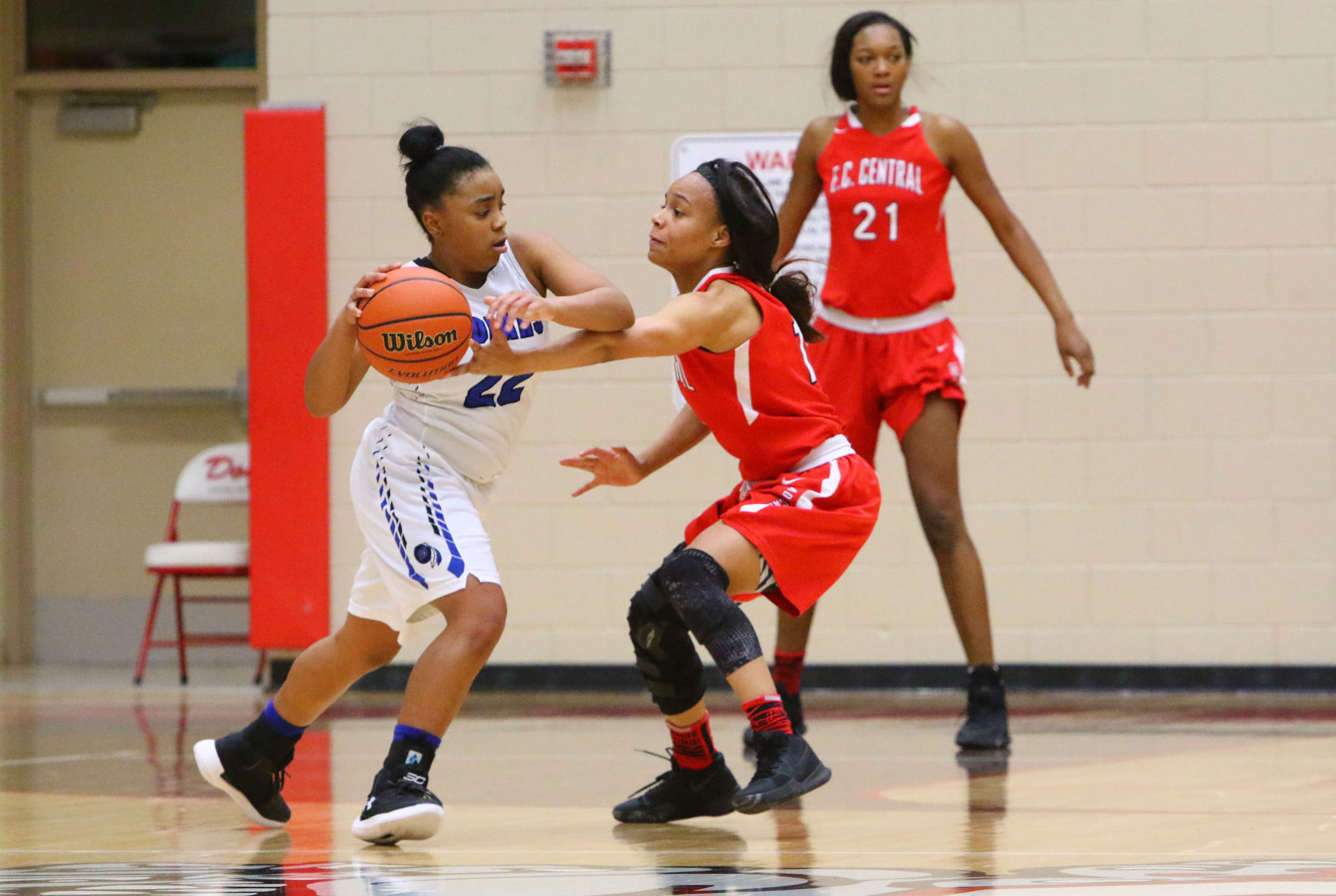 Gallery: Girls Basketball Sectional Finals - E.C. Central vs. Lake Central